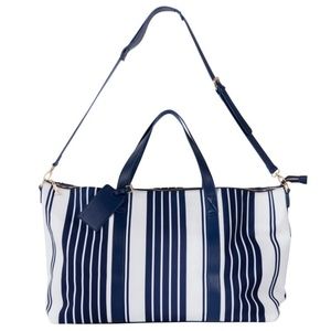 Summer & Rose Callie Weekender: Blue & White